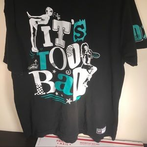 Dolph Ziggler Authentic WWE T Shirt XL Wrestling